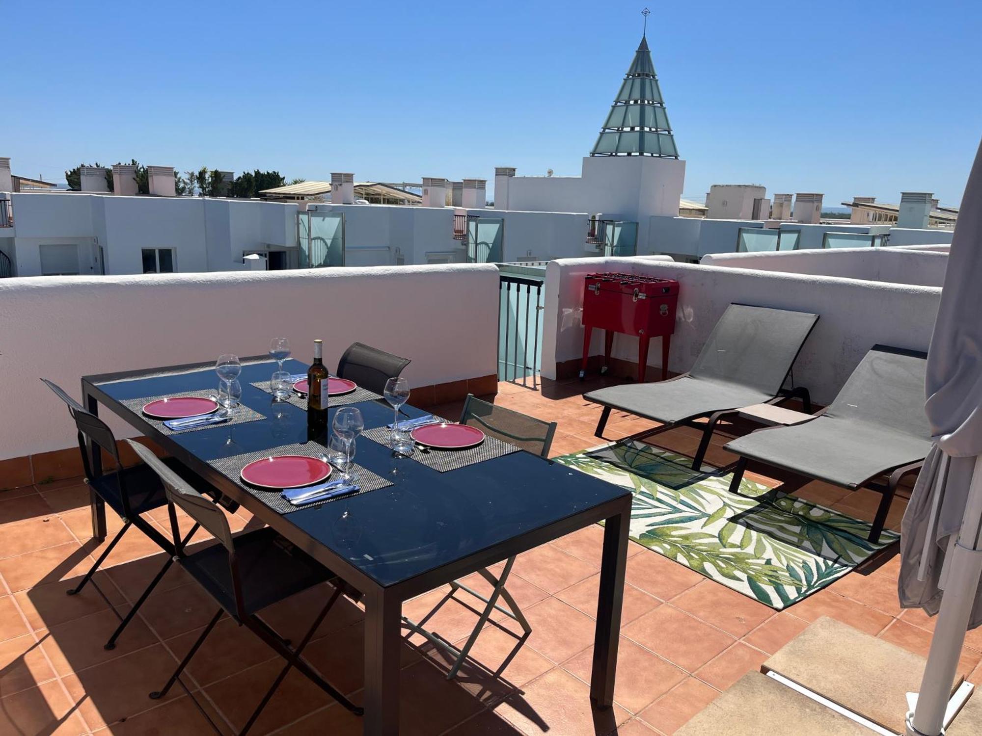 Appartement Avec Terrasse Sur Le Toit Vue Mer Roses Exterior foto